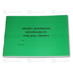 Kontrollbuch książka kontrolna Niemcy