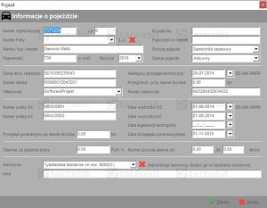 Menedżer pojazdów PL+