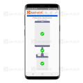 Smartfon z aplikacją TachoBit